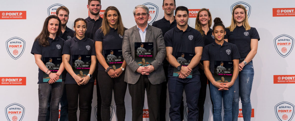 Point P offre Les 100 Histoires de Légende du Sport au Féminin à ses athlètes