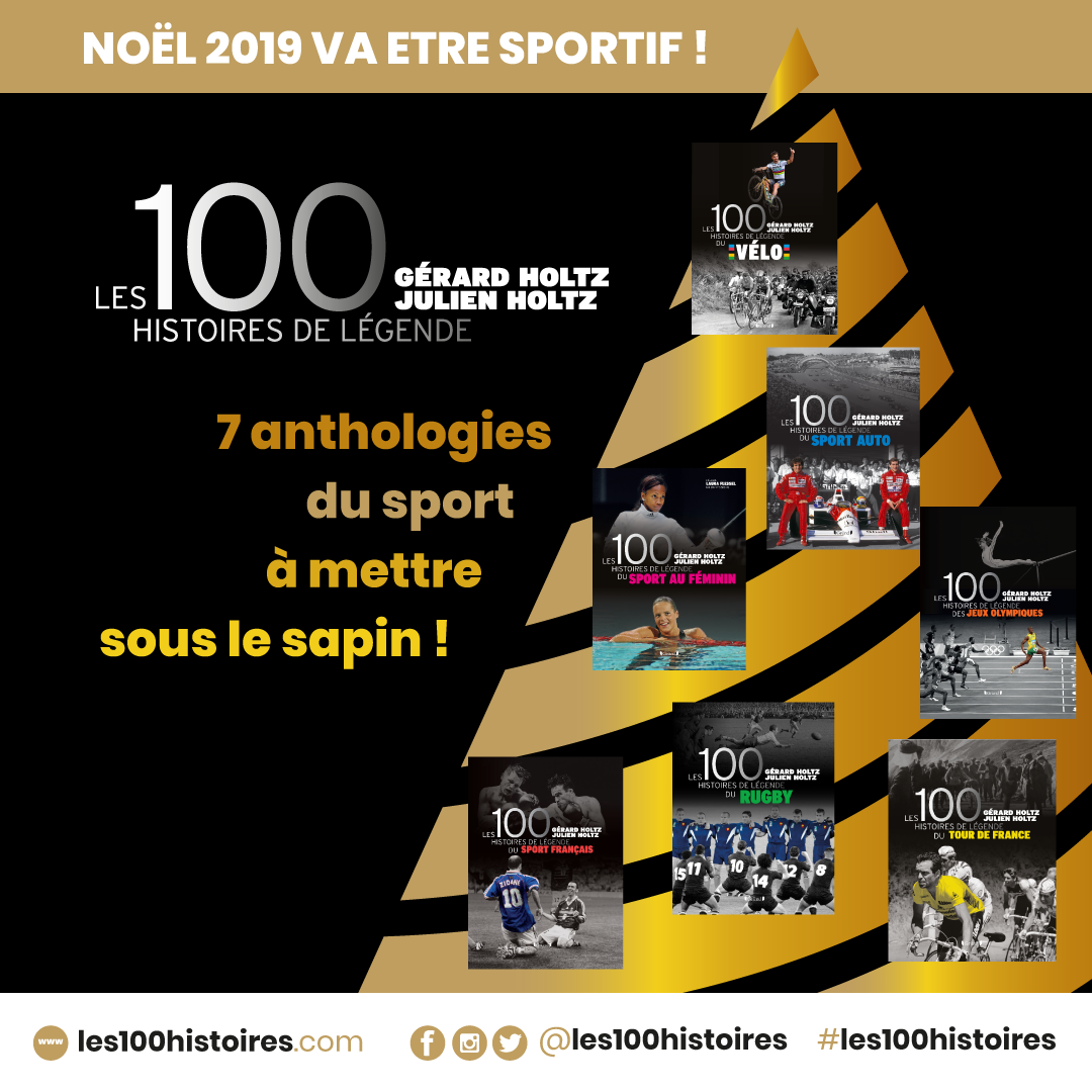 Cadeaux de Noël : notre sélection de livres de sport