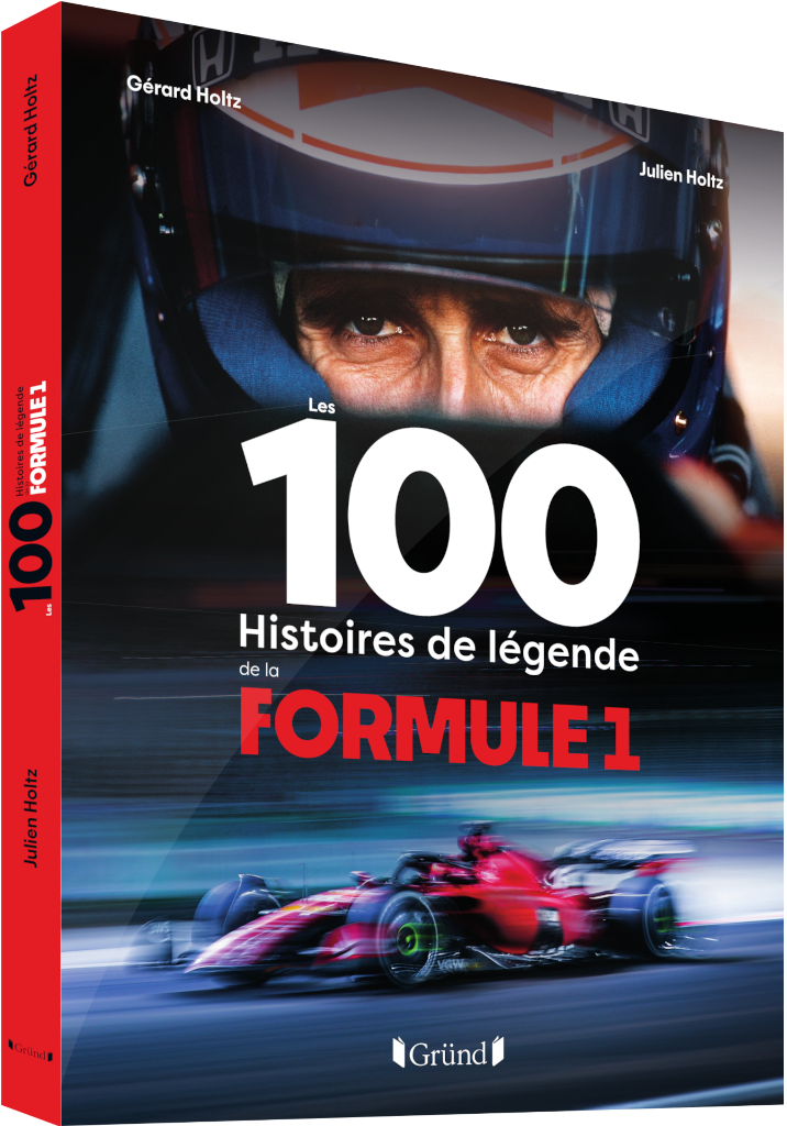 Couverture des 100 Histoires de Légende de la Formule 1 en 3D