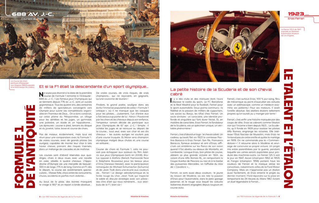 Extrait des 100 Histoires de Légende de la Formule 1 (Chapitre 1)