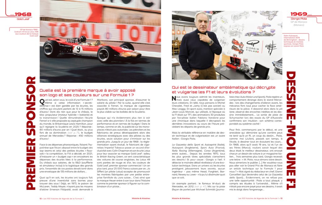 Extrait des 100 Histoires de Légende de la Formule 1 (Chapitre 1)
